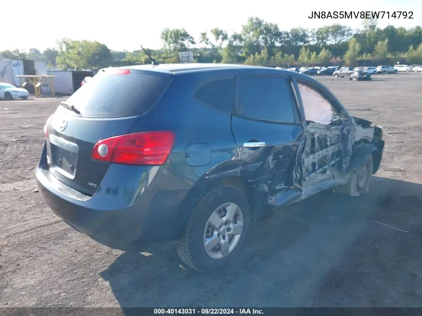 JN8AS5MV8EW714792 2014 Nissan Rogue Select S