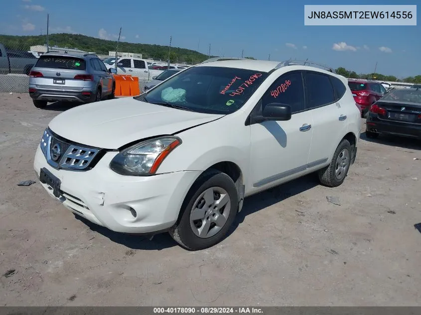 2014 Nissan Rogue Select S VIN: JN8AS5MT2EW614556 Lot: 40178090