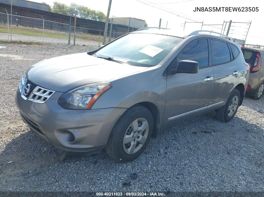 2014 Nissan Rogue Select S VIN: JN8AS5MT8EW623505 Lot: 40211823