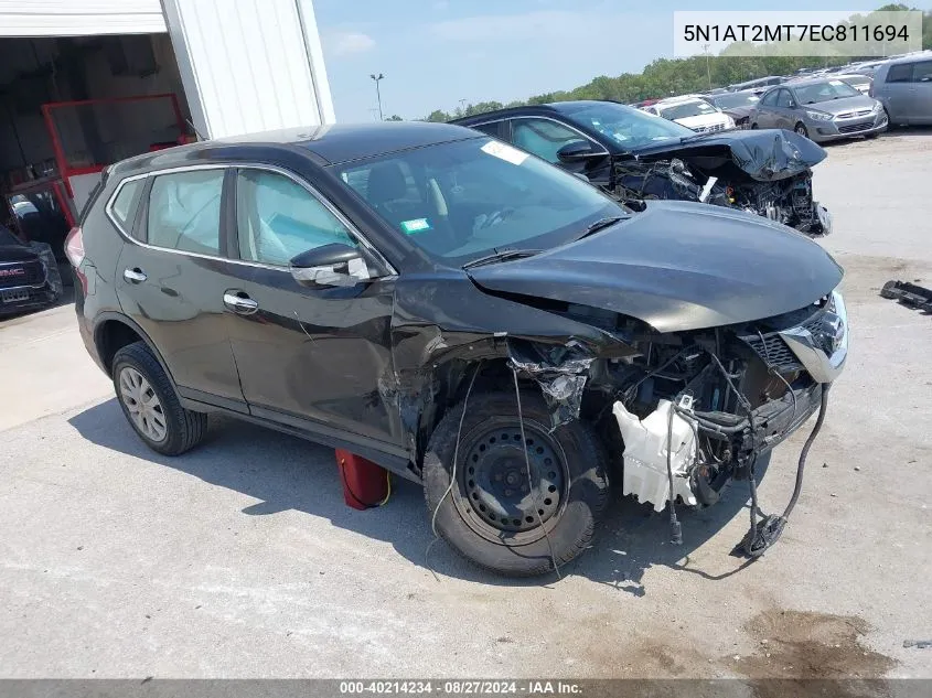 5N1AT2MT7EC811694 2014 Nissan Rogue S