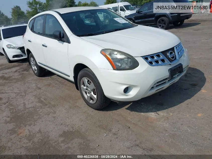 2014 Nissan Rogue Select S VIN: JN8AS5MT2EW101680 Lot: 40226538