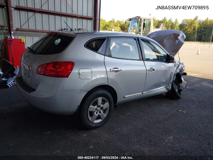 2014 Nissan Rogue Select S VIN: JN8AS5MV4EW709895 Lot: 40234117