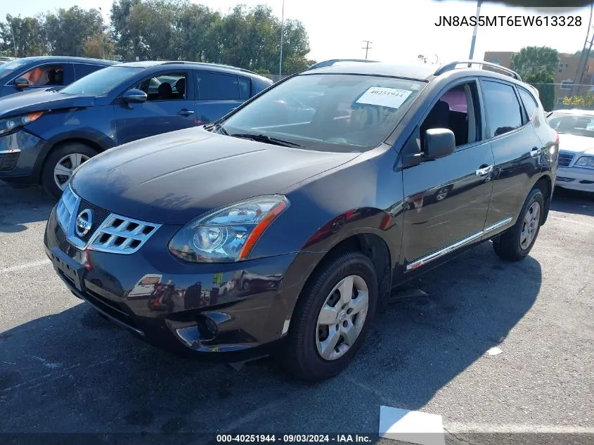 2014 Nissan Rogue Select S VIN: JN8AS5MT6EW613328 Lot: 40251944