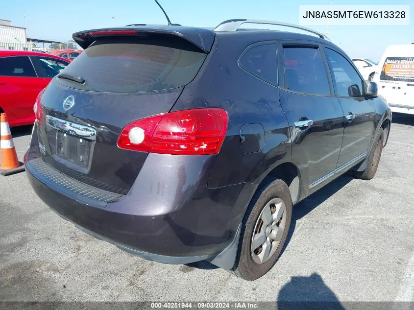 2014 Nissan Rogue Select S VIN: JN8AS5MT6EW613328 Lot: 40251944