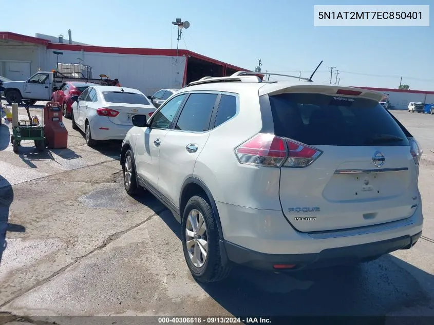 5N1AT2MT7EC850401 2014 Nissan Rogue Sv