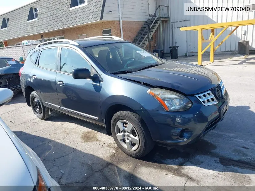 2014 Nissan Rogue Select S VIN: JN8AS5MV2EW709040 Lot: 40339770