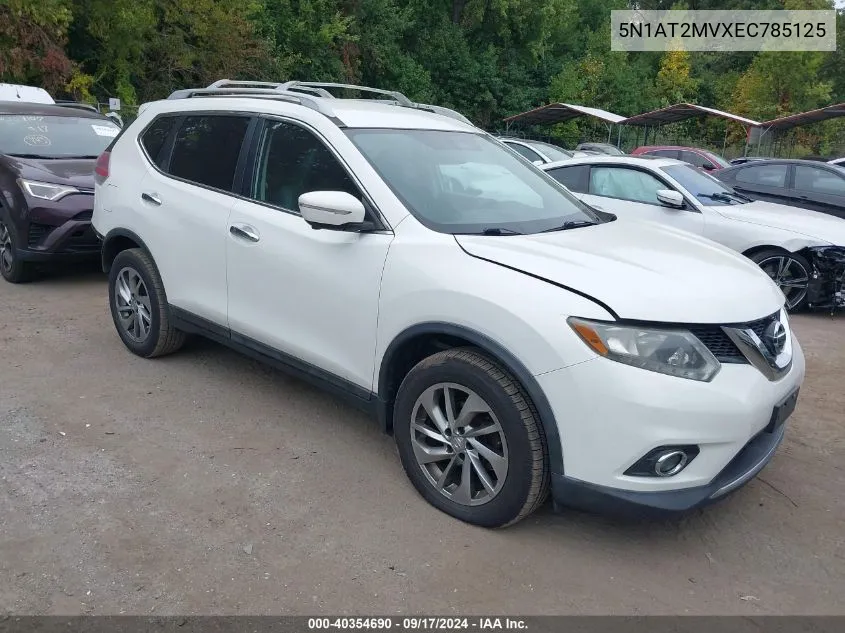 5N1AT2MVXEC785125 2014 Nissan Rogue Sl