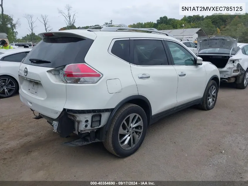 5N1AT2MVXEC785125 2014 Nissan Rogue Sl