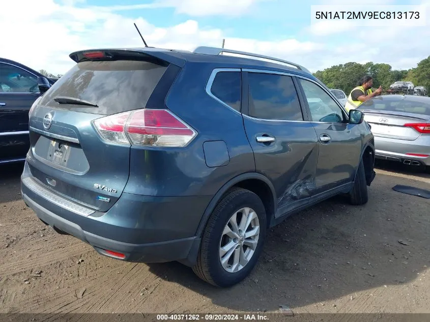 5N1AT2MV9EC813173 2014 Nissan Rogue Sv