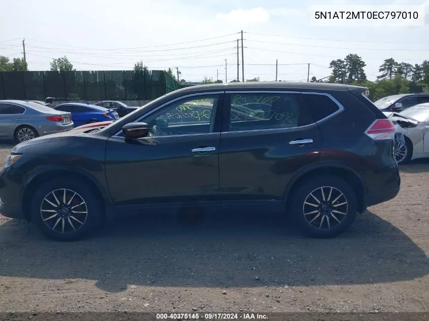 5N1AT2MT0EC797010 2014 Nissan Rogue S