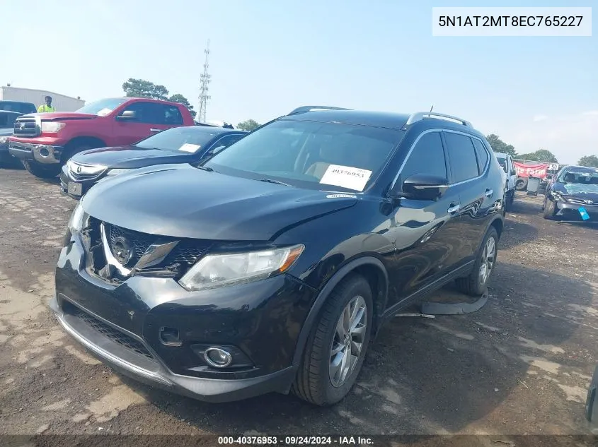 5N1AT2MT8EC765227 2014 Nissan Rogue Sl