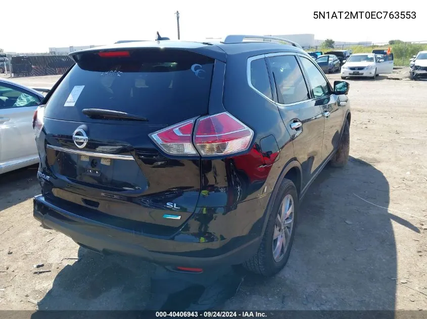 5N1AT2MT0EC763553 2014 Nissan Rogue S/Sl/Sv