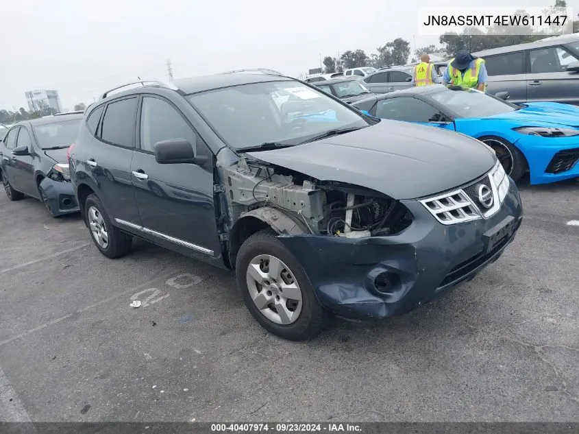 2014 Nissan Rogue Select S VIN: JN8AS5MT4EW611447 Lot: 40407974