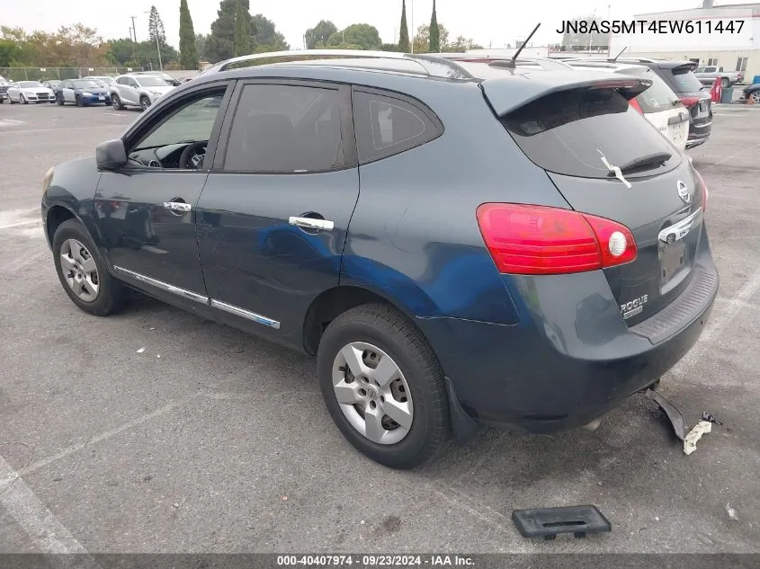 JN8AS5MT4EW611447 2014 Nissan Rogue Select S