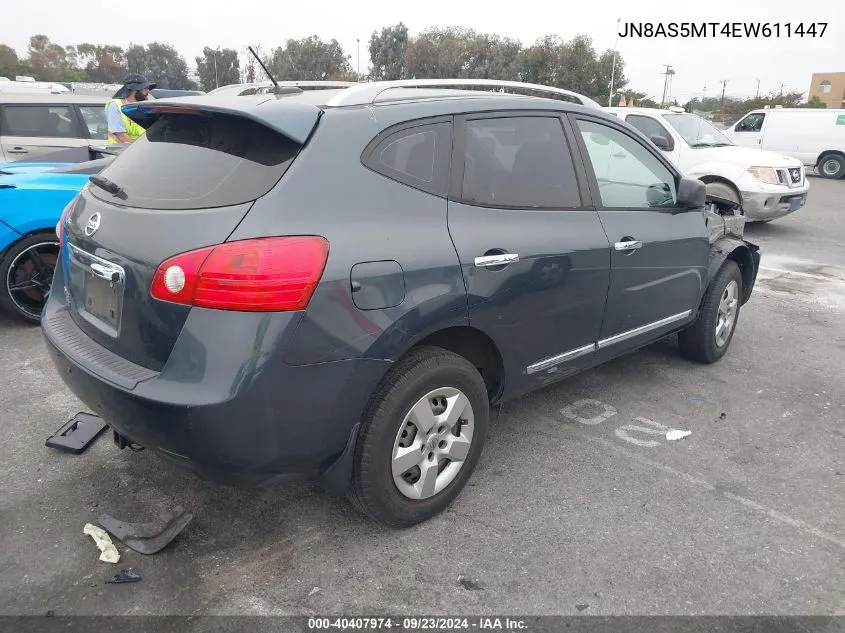 JN8AS5MT4EW611447 2014 Nissan Rogue Select S