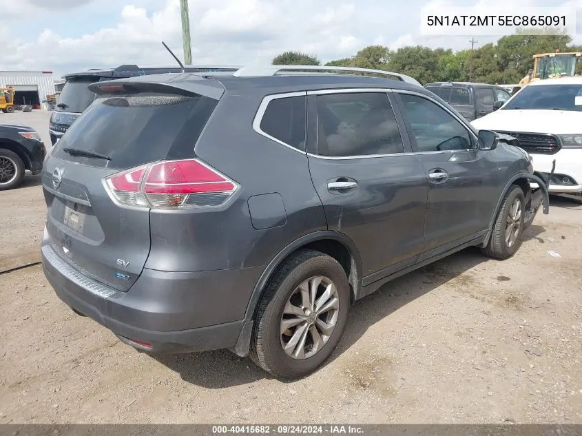 5N1AT2MT5EC865091 2014 Nissan Rogue S/Sl/Sv