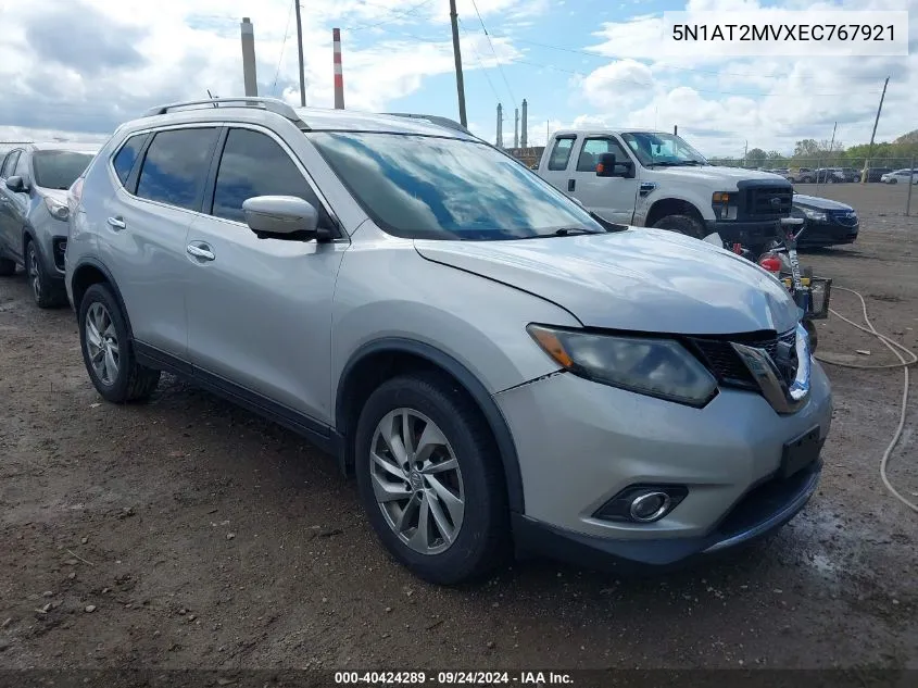 5N1AT2MVXEC767921 2014 Nissan Rogue Sl