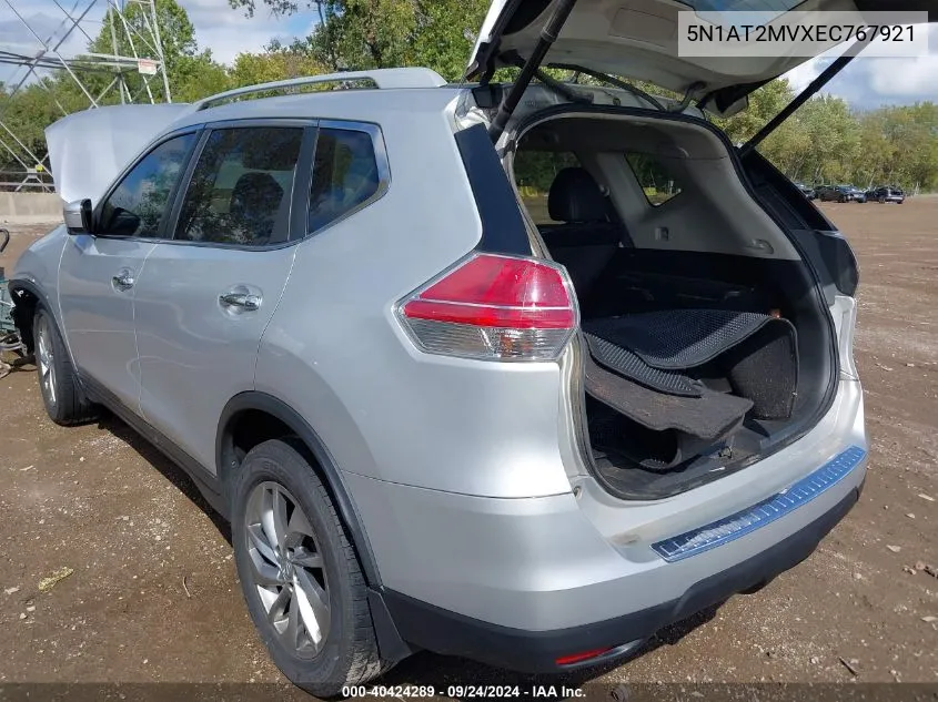 5N1AT2MVXEC767921 2014 Nissan Rogue Sl