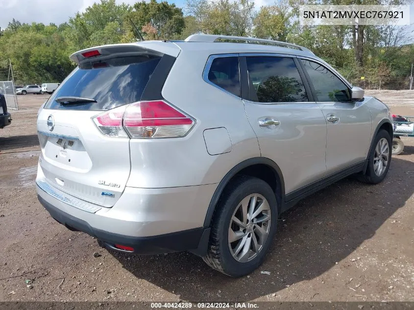 5N1AT2MVXEC767921 2014 Nissan Rogue Sl