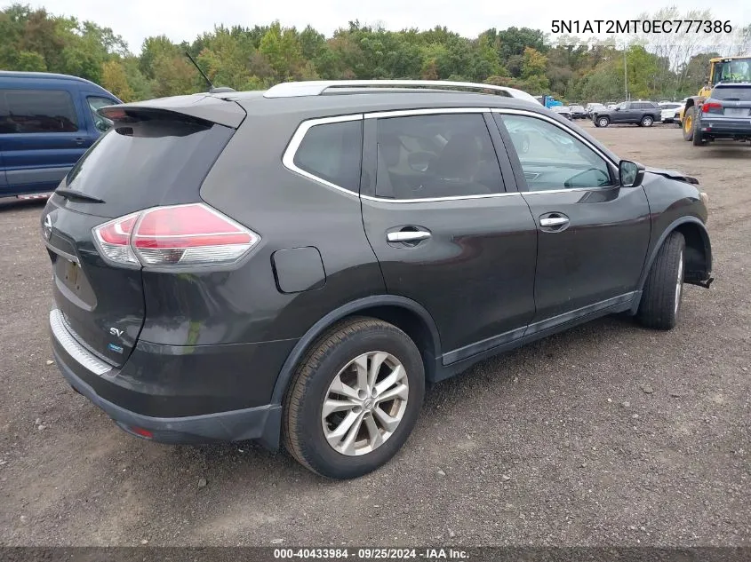 5N1AT2MT0EC777386 2014 Nissan Rogue Sv