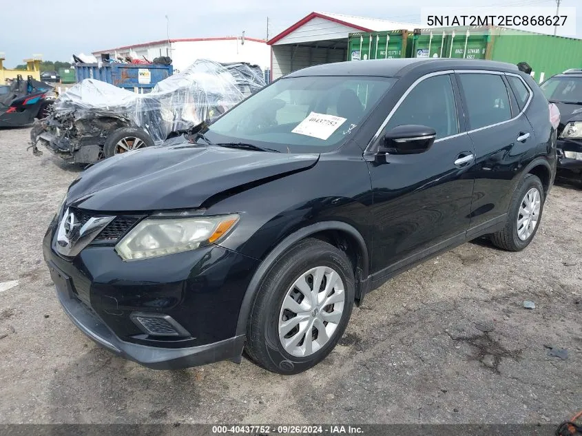 2014 Nissan Rogue S VIN: 5N1AT2MT2EC868627 Lot: 40437752