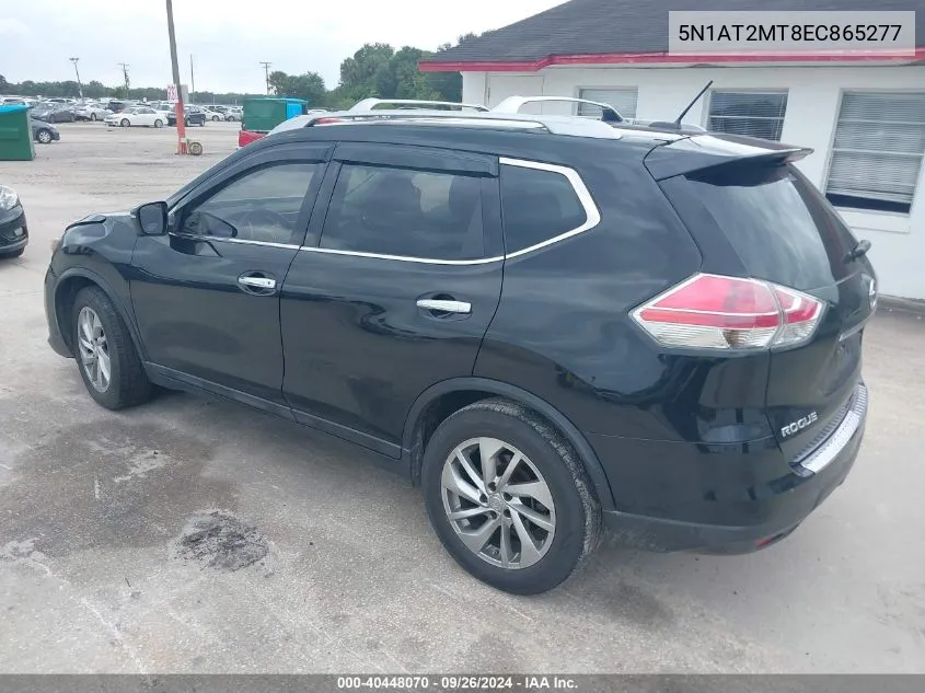 5N1AT2MT8EC865277 2014 Nissan Rogue Sl