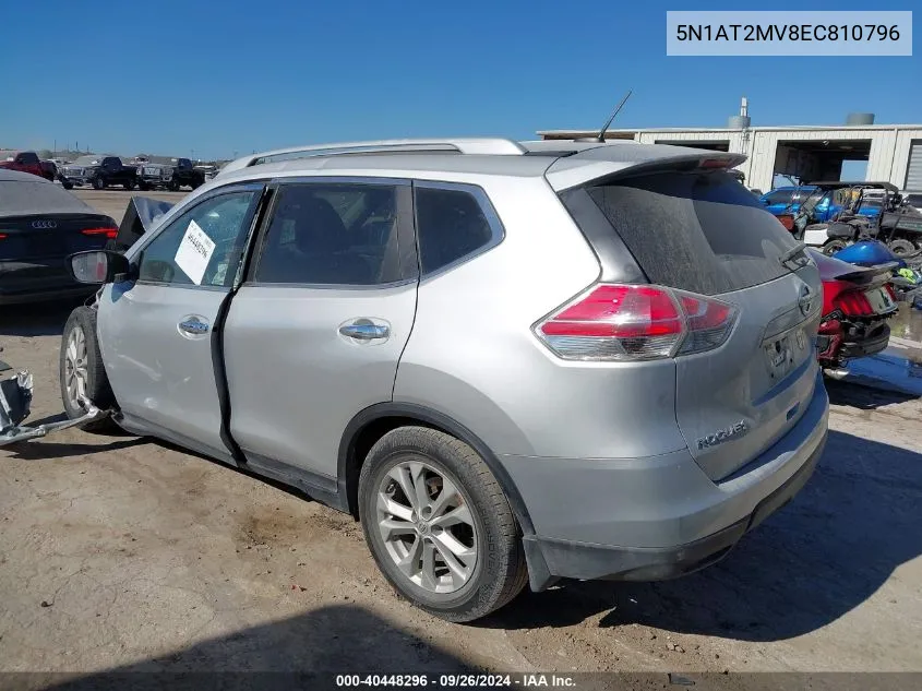 5N1AT2MV8EC810796 2014 Nissan Rogue Sv