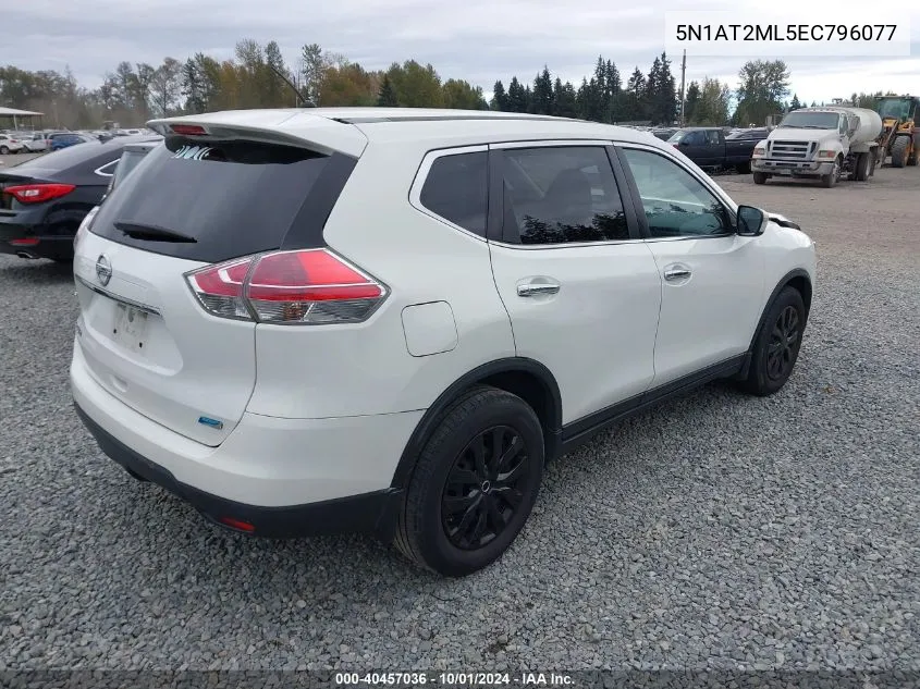 5N1AT2ML5EC796077 2014 Nissan Rogue S