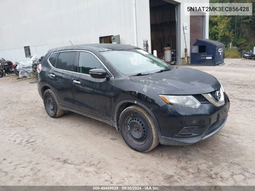 2014 Nissan Rogue S VIN: 5N1AT2MK3EC856428 Lot: 40459929