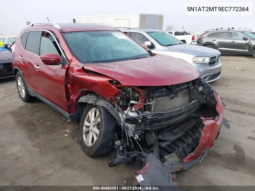 5N1AT2MT9EC772364 2014 Nissan Rogue Sv