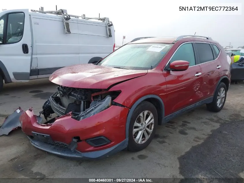 5N1AT2MT9EC772364 2014 Nissan Rogue Sv