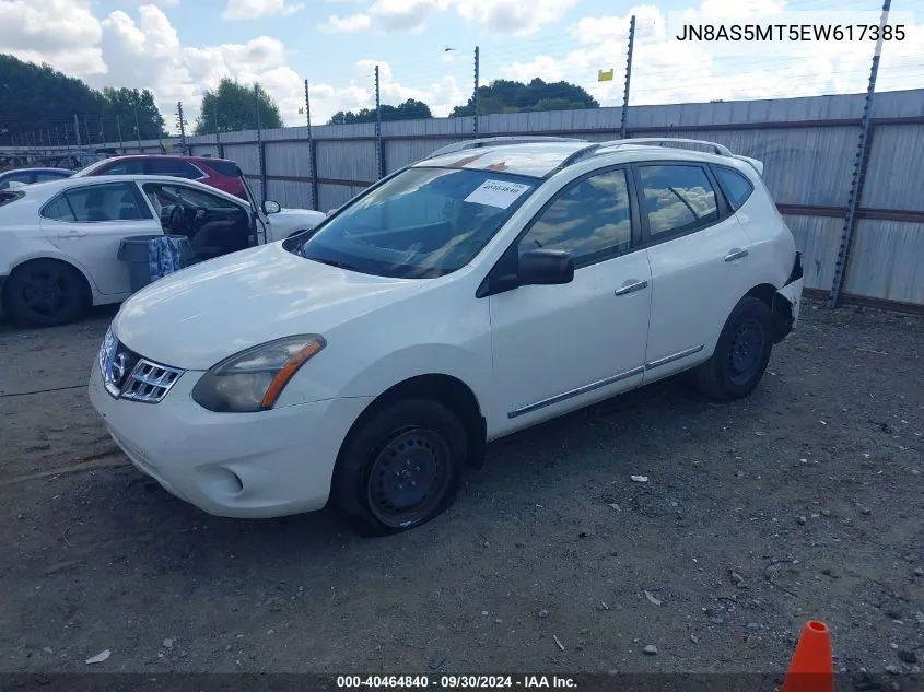 JN8AS5MT5EW617385 2014 Nissan Rogue Select S