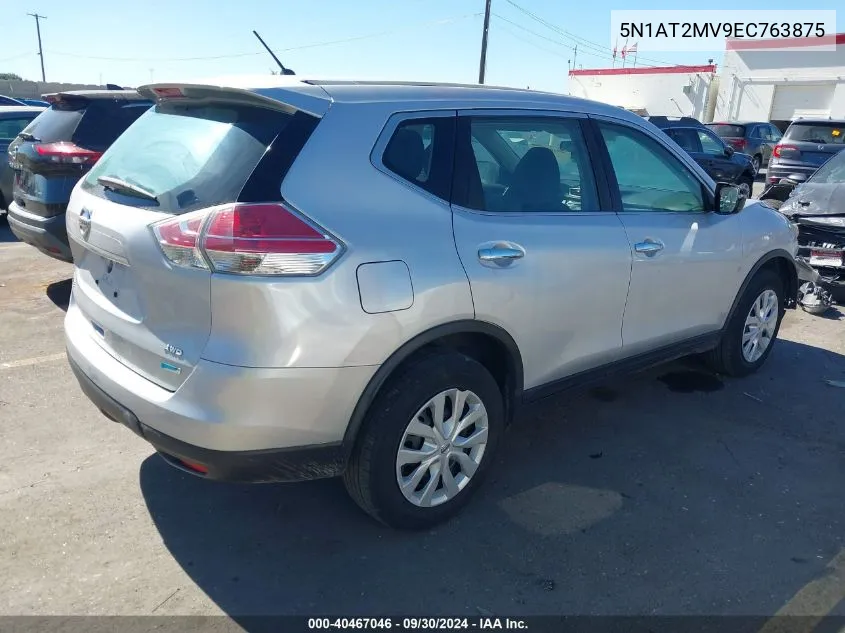 5N1AT2MV9EC763875 2014 Nissan Rogue S/Sl/Sv