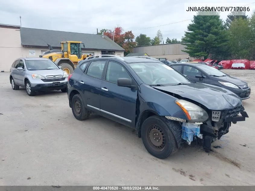 2014 Nissan Rogue Select S VIN: JN8AS5MV0EW717086 Lot: 40470520