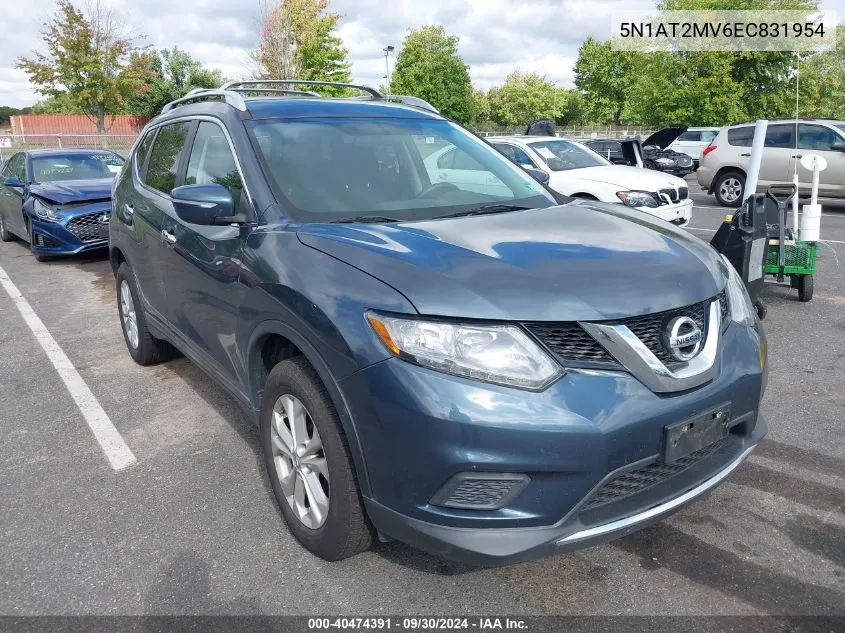 5N1AT2MV6EC831954 2014 Nissan Rogue Sv