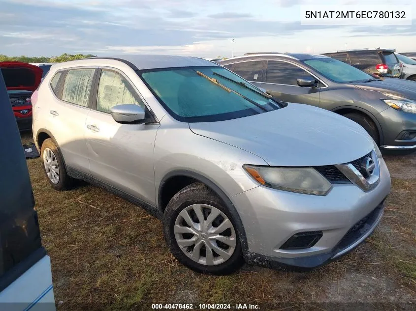 2014 Nissan Rogue S VIN: 5N1AT2MT6EC780132 Lot: 40478462