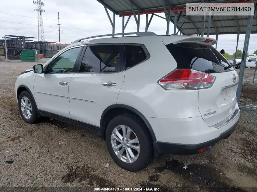 5N1AT2MV6EC784490 2014 Nissan Rogue Sv