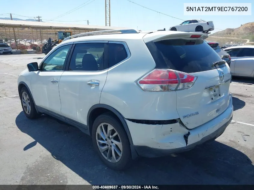 5N1AT2MT9EC767200 2014 Nissan Rogue Sl