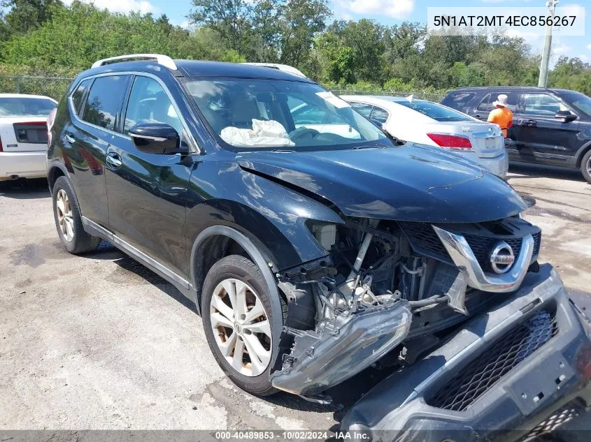 2014 Nissan Rogue Sv VIN: 5N1AT2MT4EC856267 Lot: 40489853