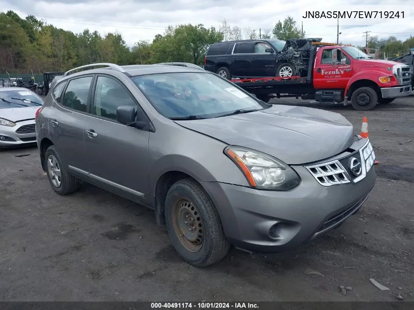 2014 Nissan Rogue Select S VIN: JN8AS5MV7EW719241 Lot: 40491174