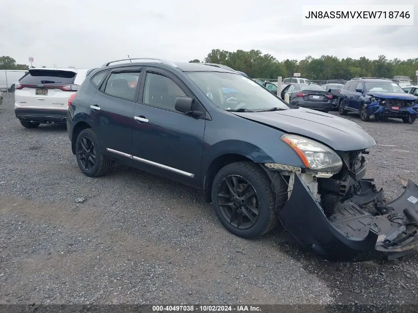 2014 Nissan Rogue Select S VIN: JN8AS5MVXEW718746 Lot: 40497038