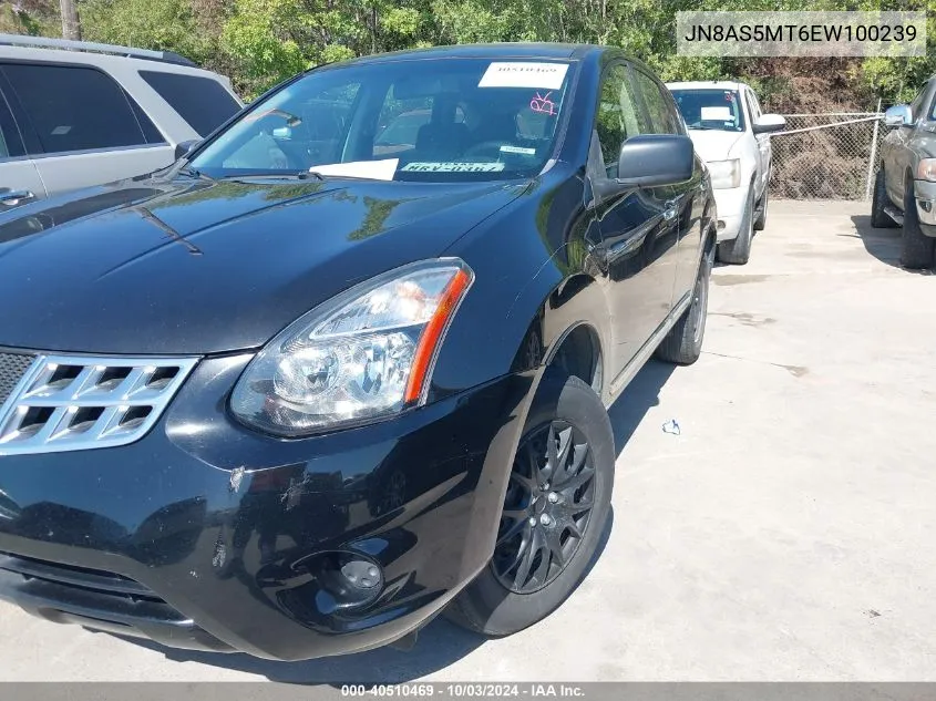 JN8AS5MT6EW100239 2014 Nissan Rogue Select S