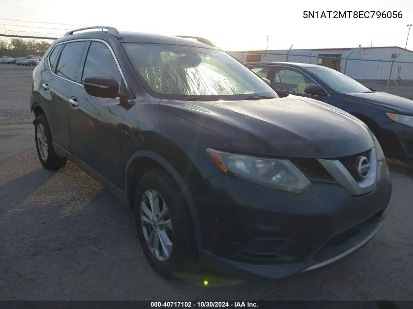 5N1AT2MT8EC796056 2014 Nissan Rogue Sv