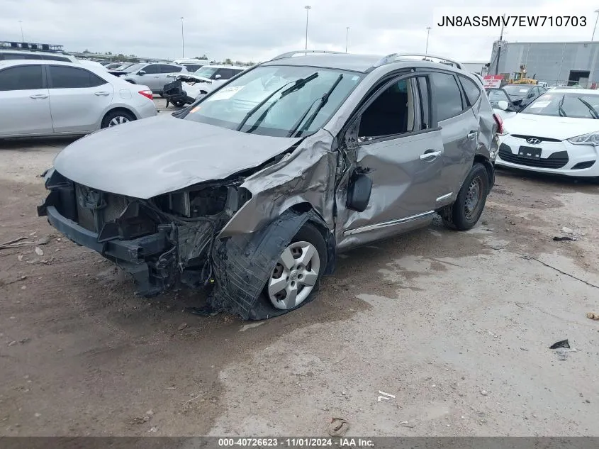 JN8AS5MV7EW710703 2014 Nissan Rogue Select S