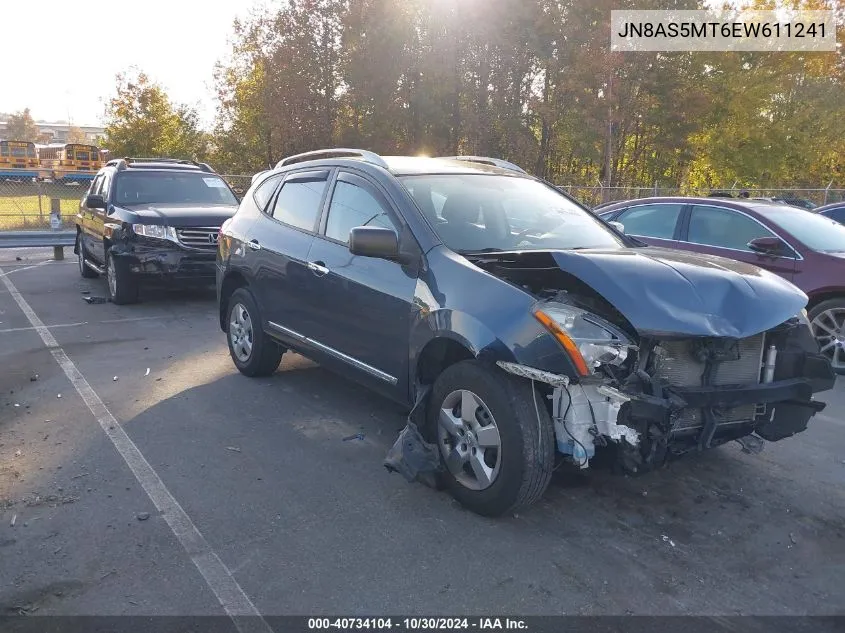 2014 Nissan Rogue Select S VIN: JN8AS5MT6EW611241 Lot: 40734104