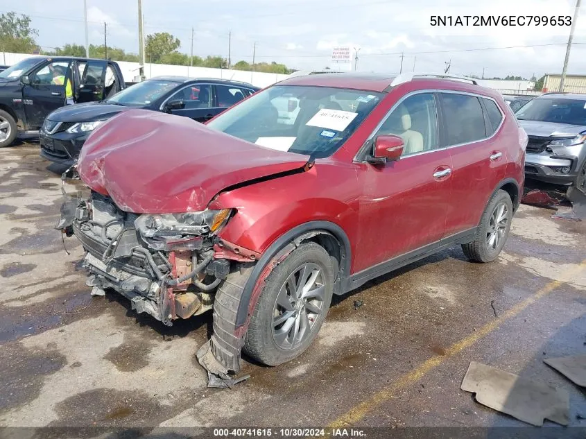 5N1AT2MV6EC799653 2014 Nissan Rogue Sl