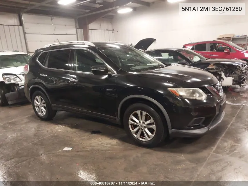 2014 Nissan Rogue Sv VIN: 5N1AT2MT3EC761280 Lot: 40816787