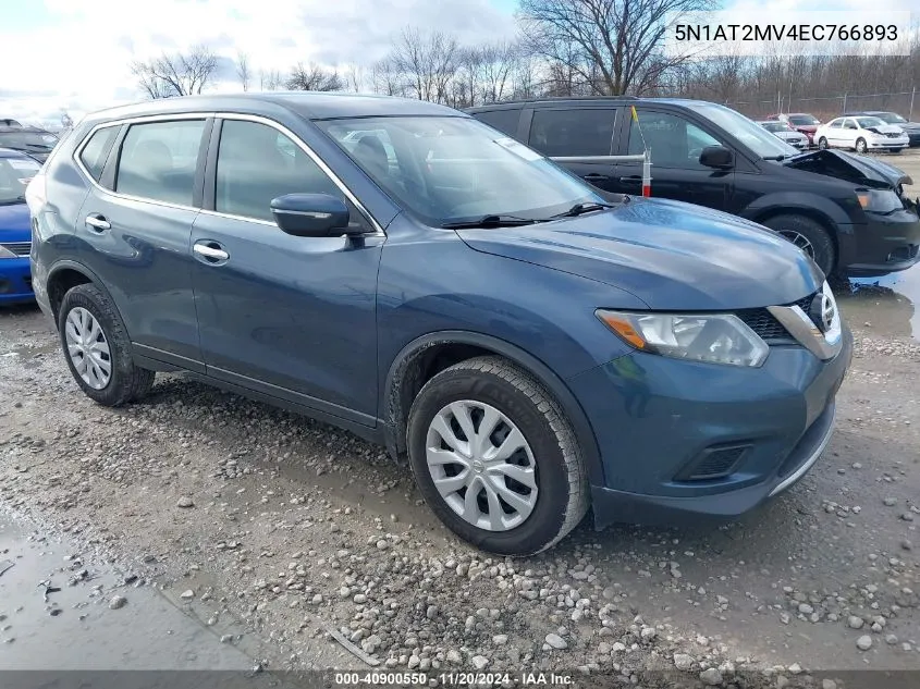 2014 Nissan Rogue S VIN: 5N1AT2MV4EC766893 Lot: 40900550