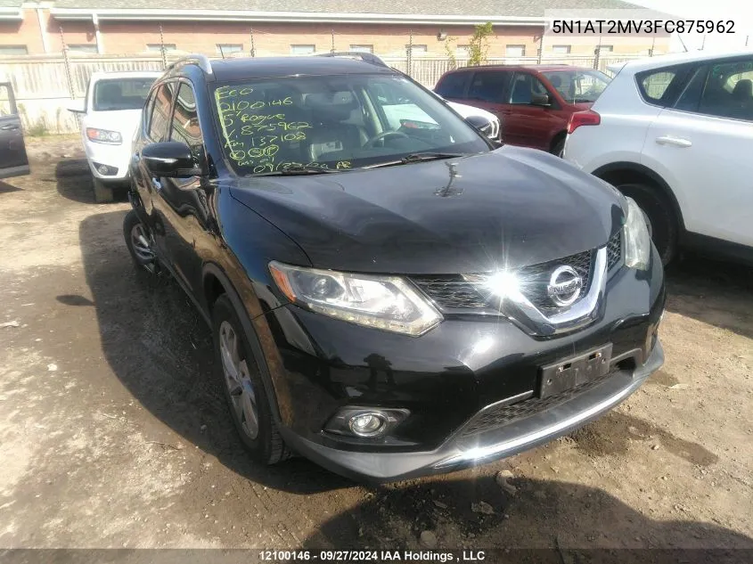 5N1AT2MV3FC875962 2015 Nissan Rogue