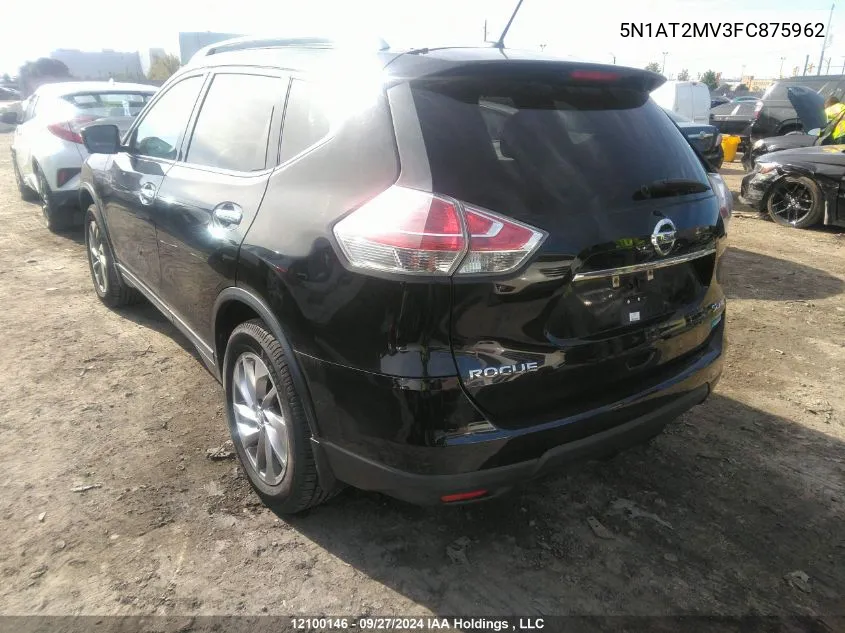 5N1AT2MV3FC875962 2015 Nissan Rogue